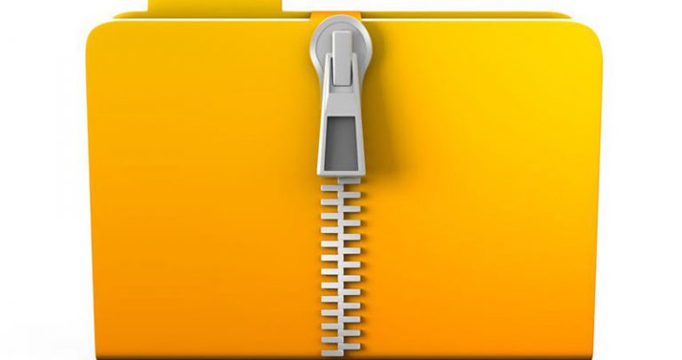 windows create zip file with password