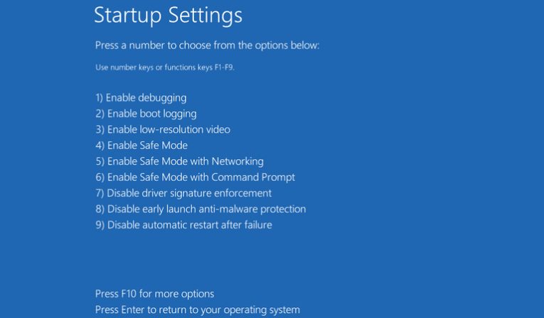 windows 10 safe mode passwords