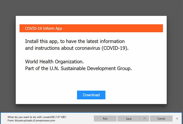 covid 19 deceptive download