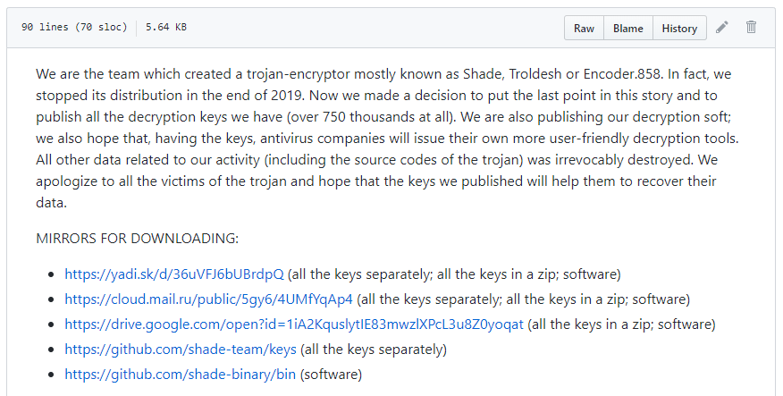 Shade team Repozytorium GitHub