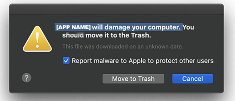 app will damage your computer
