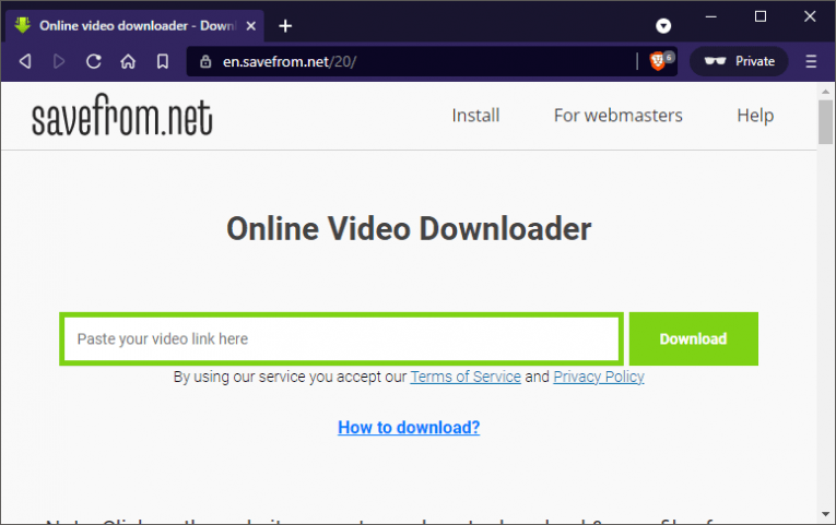 Simply Download YouTube Videos directly 