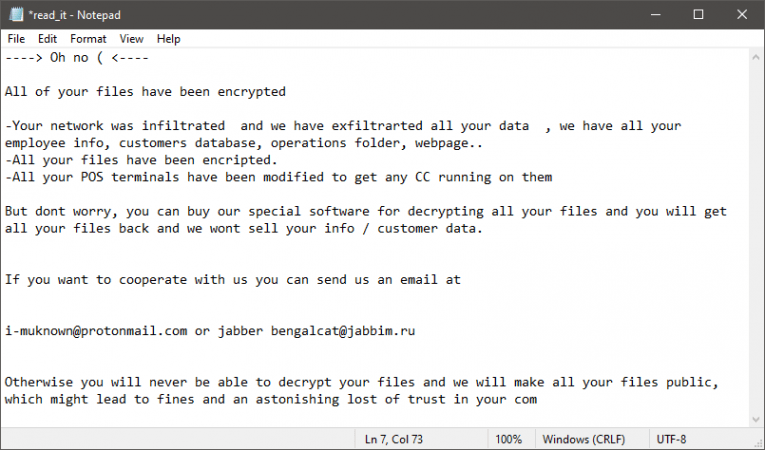 Bengalcat-Ransomware-Ransom-Note