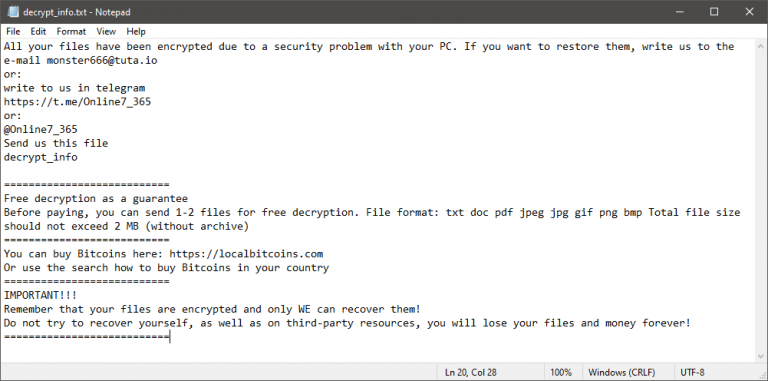 Zawoo Ransom Note Remove Boooom Ransomware