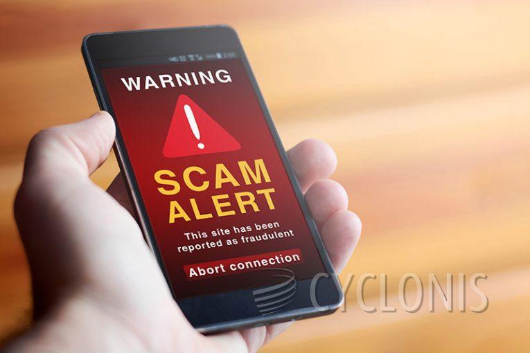 scam alert phone smartphone