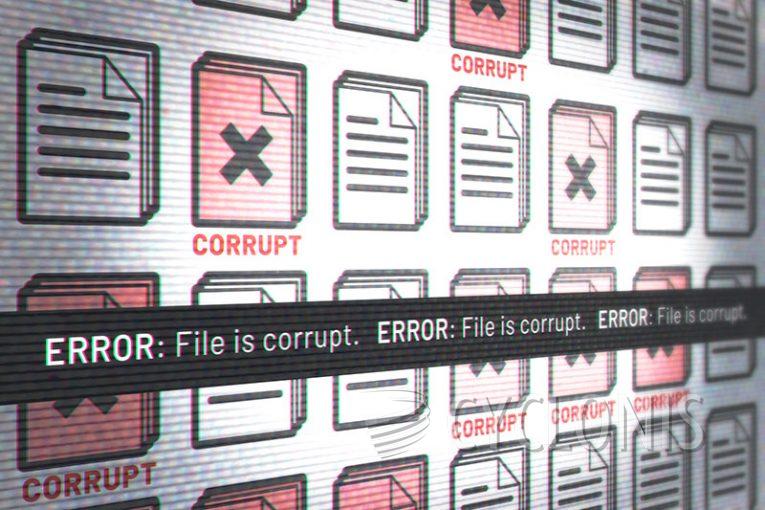 file error corrupt exe