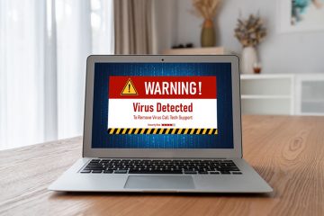 Pclifedesktop.com Visualizza falsi avvisi di virus screenshot